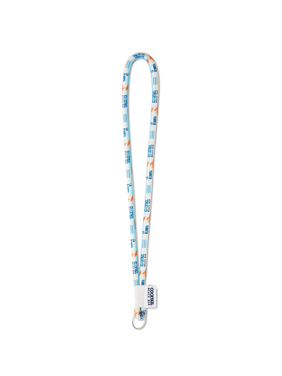 Kulatý lanyard s karabinou