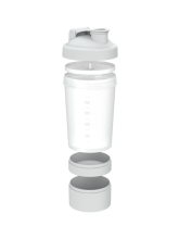 Shaker se dvěma přihrádkami