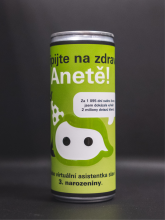 Plechovka s funkčním kolagenovým nápojem