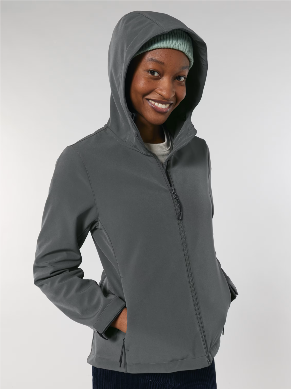 Stanley/Stella dámská soft-shell bunda s kapucí