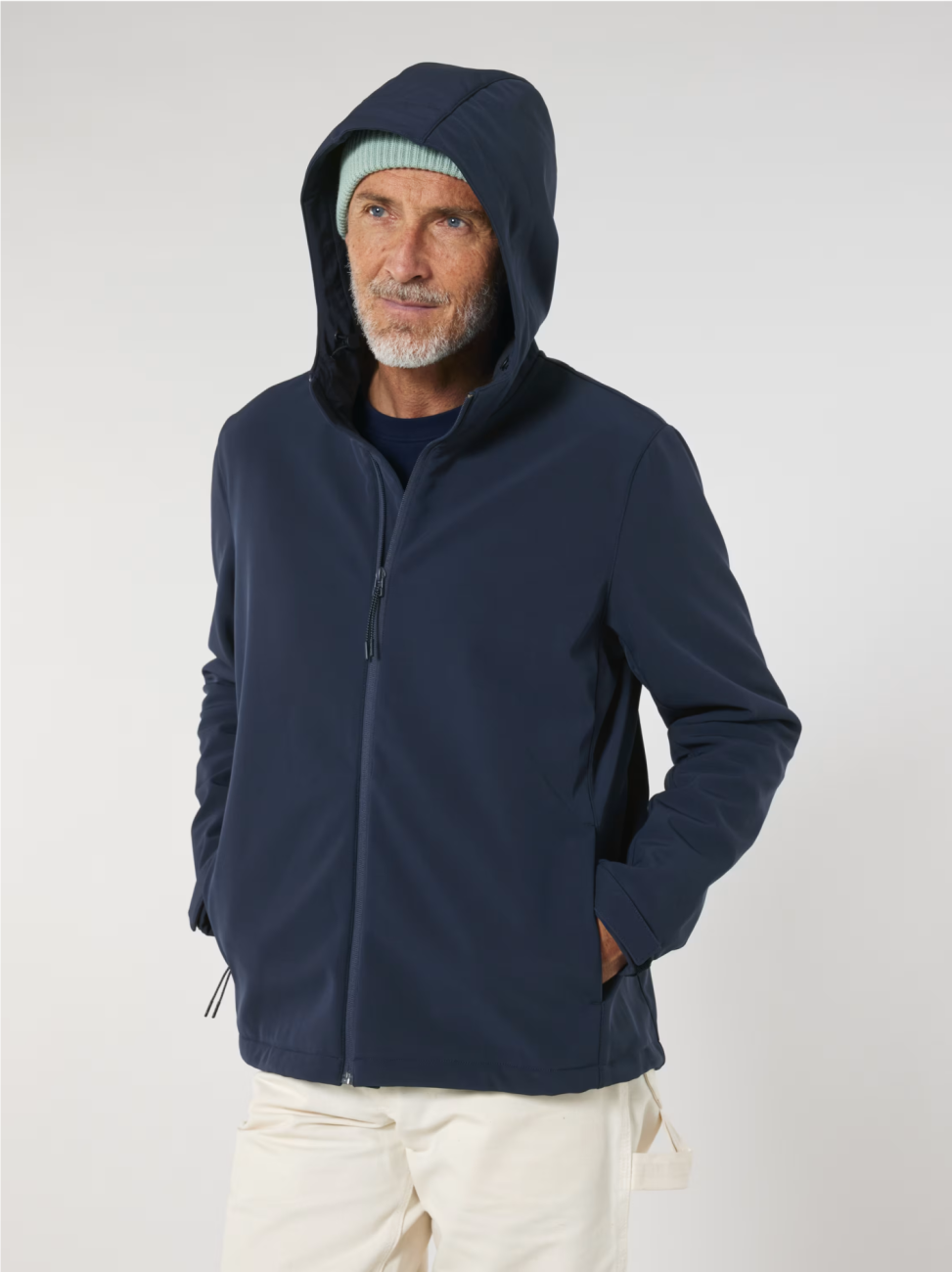 Stanley/Stella pánská soft-shell bunda s kapucí