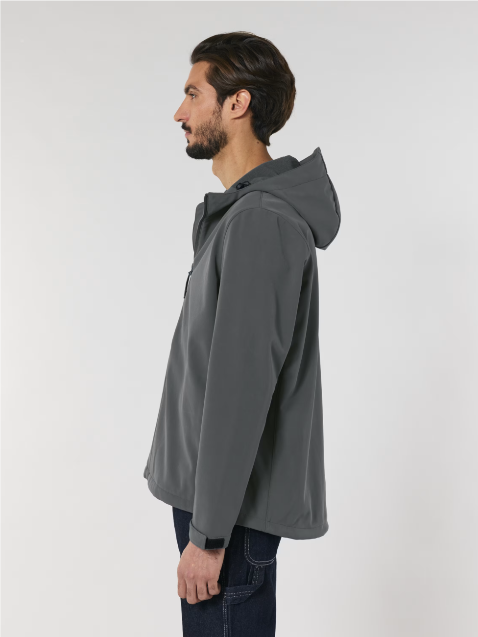 Stanley/Stella pánská soft-shell bunda s kapucí