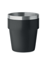 Dvoustěnný pohárek z recyklované nerezové oceli