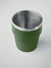 Dvoustěnný pohárek z recyklované nerezové oceli