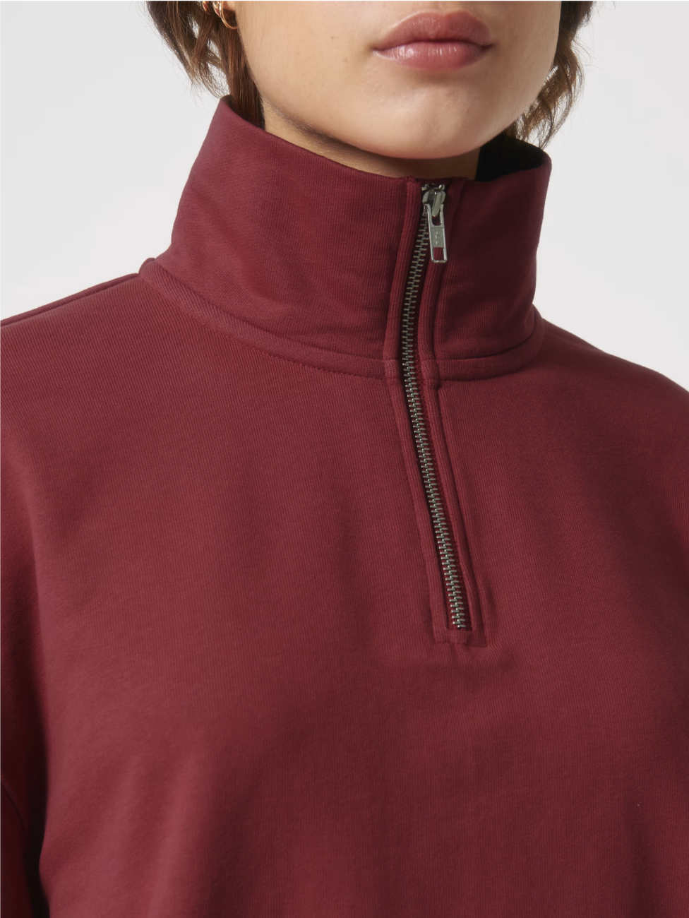 Stanley/Stella quarter zip mikina