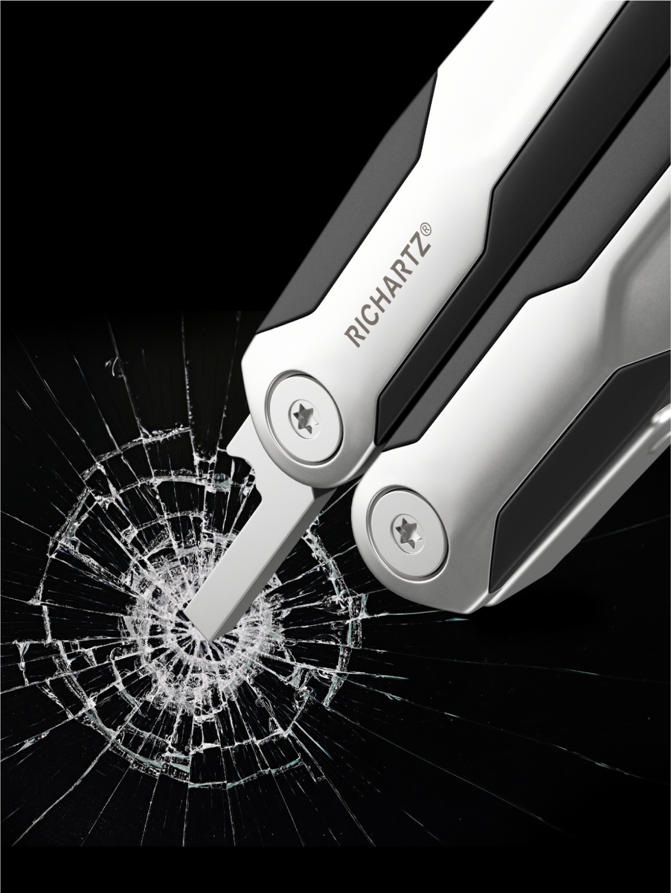 Multitool s kleštěmi a sadou šroubovacích bitů